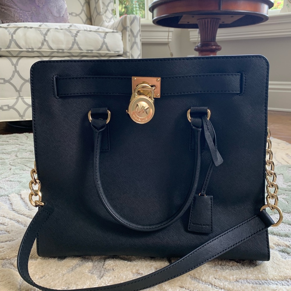 MK large black tote